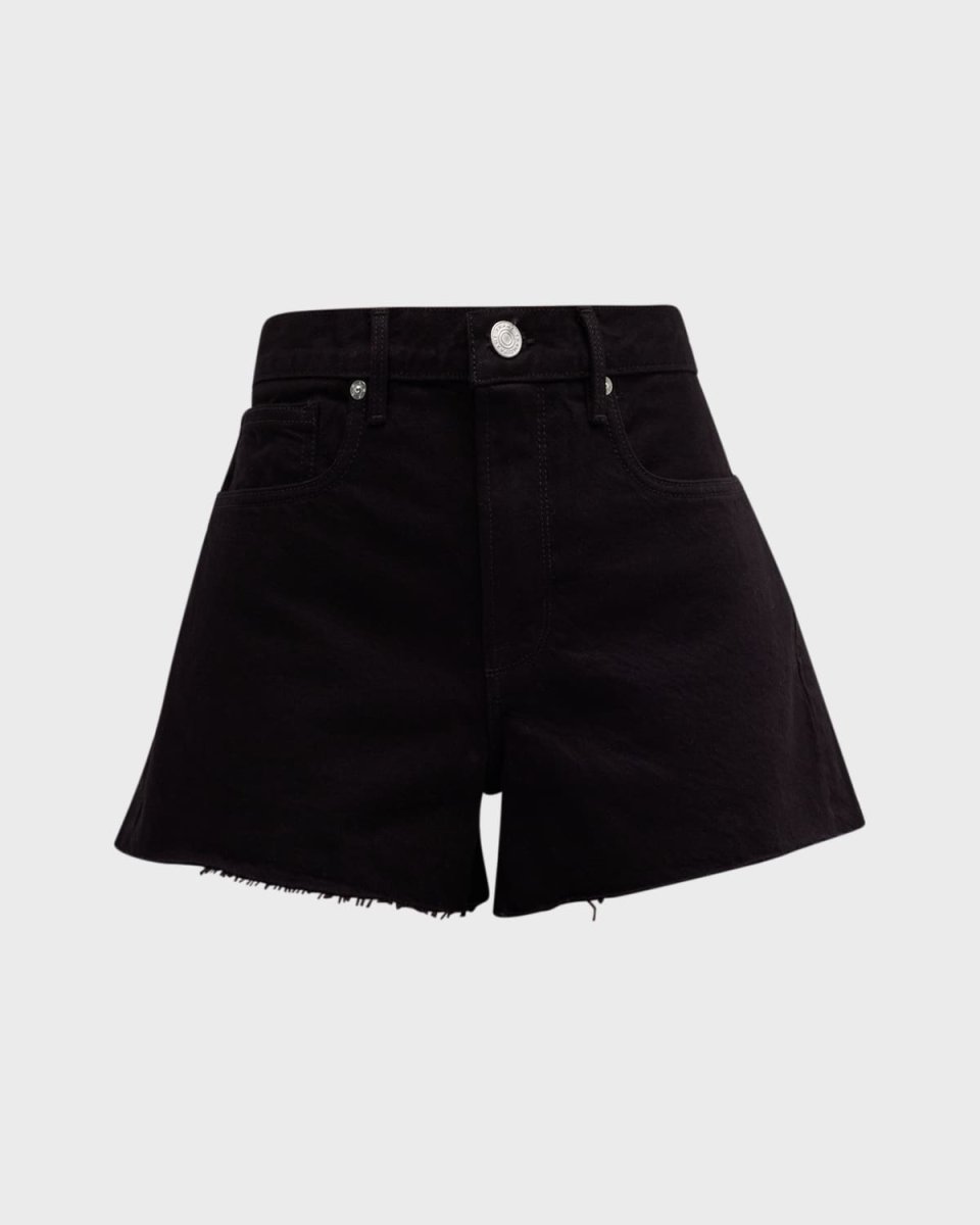 Le Brigette Raw Hem Denim Shorts